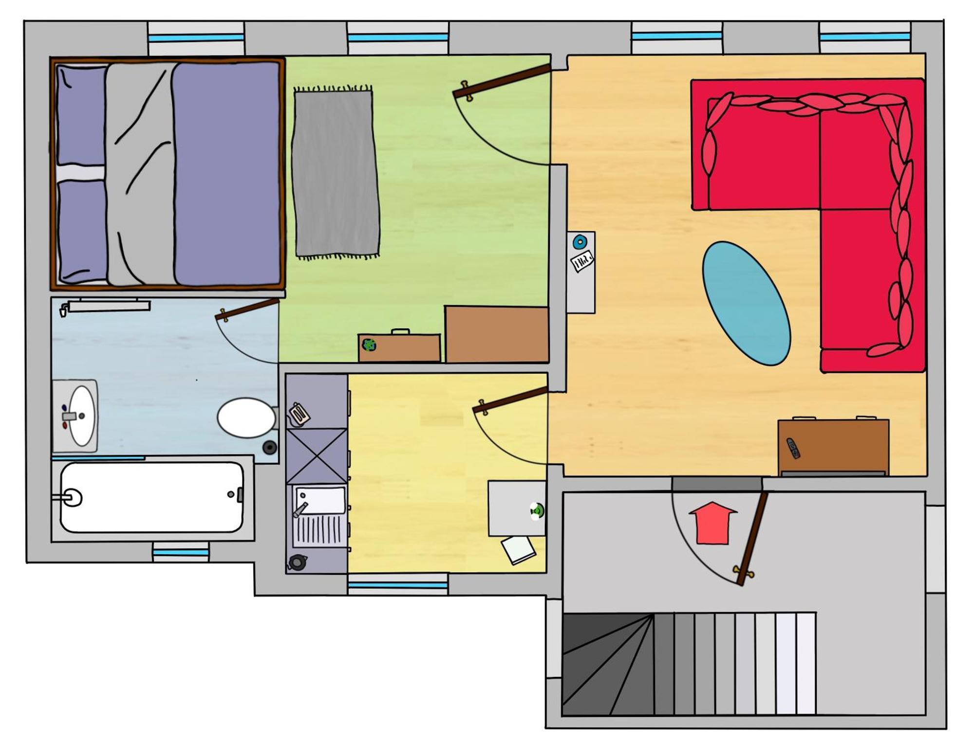 Schwerin Apartment Am Pfaffenteich 外观 照片